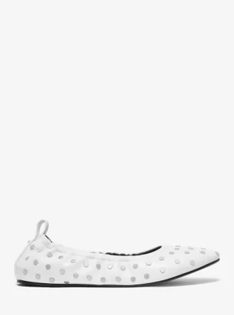 Ballerines Amy en cuir clouté