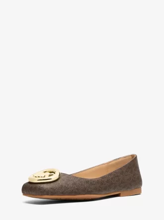 Ballerines Milan Signature Logo