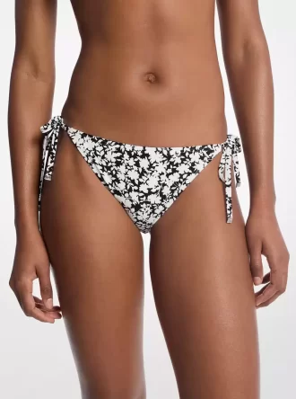 bas de bikini triangle à imprimé floral