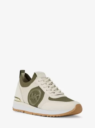 Baskets en tricot extensible bicolore Jenkins