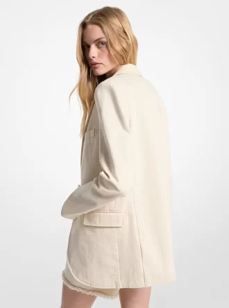 Blazer en jean oversize