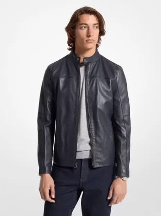 blouson de pilote en cuir