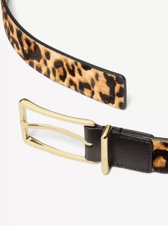 Ceinture en poil de veau