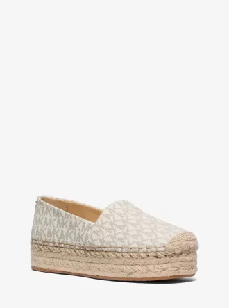 Espadrilles à plateforme avec logo Lynn Signature