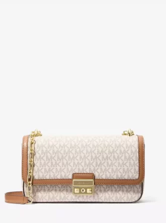 Grand sac à bandoulière avec logo signature Tribeca