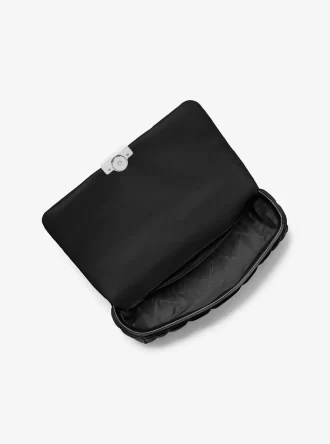 Grand sac à bandoulière en cuir matelassé Tribeca