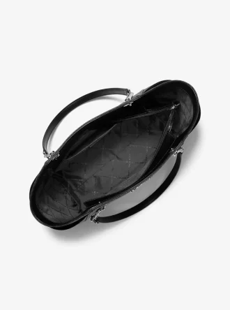 Grand sac à bandoulière Jet Set avec logo signature