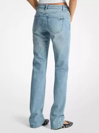 Jean cigarette en denim stretch
