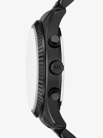 Montre Lexington surdimensionnée noire