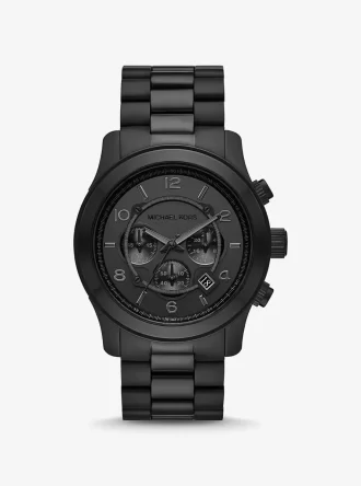 Montre surdimensionnée Runway noire