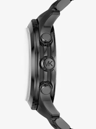 Montre surdimensionnée Runway noire
