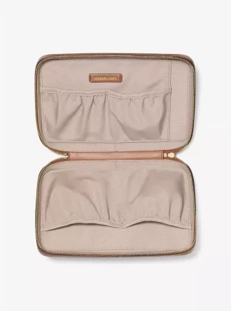 Organiseur électronique en cuir grainé moyen