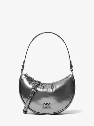 Pochette Kyla Small Puffy Metallic Convertible