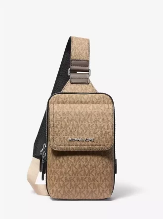 Sac bandoulière avec logo Hudson Signature