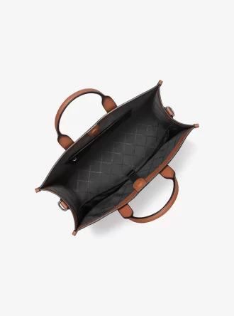 Sac cabas en cuir grainé Hudson