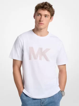 T-shirt en coton imprimé