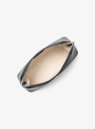 Trousse de voyage Jet Set en cuir moyen